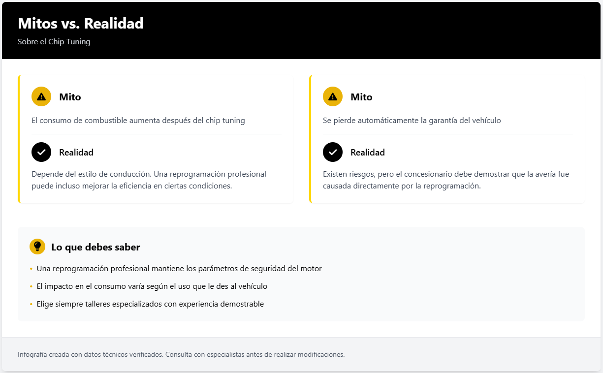 Esquema "Mito vs. Realidad"